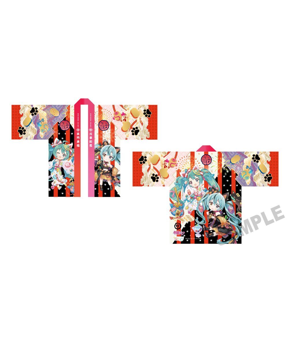 預購-「初音未來×招財貓」招福法被2025 Art by らっす【日本進口精品】