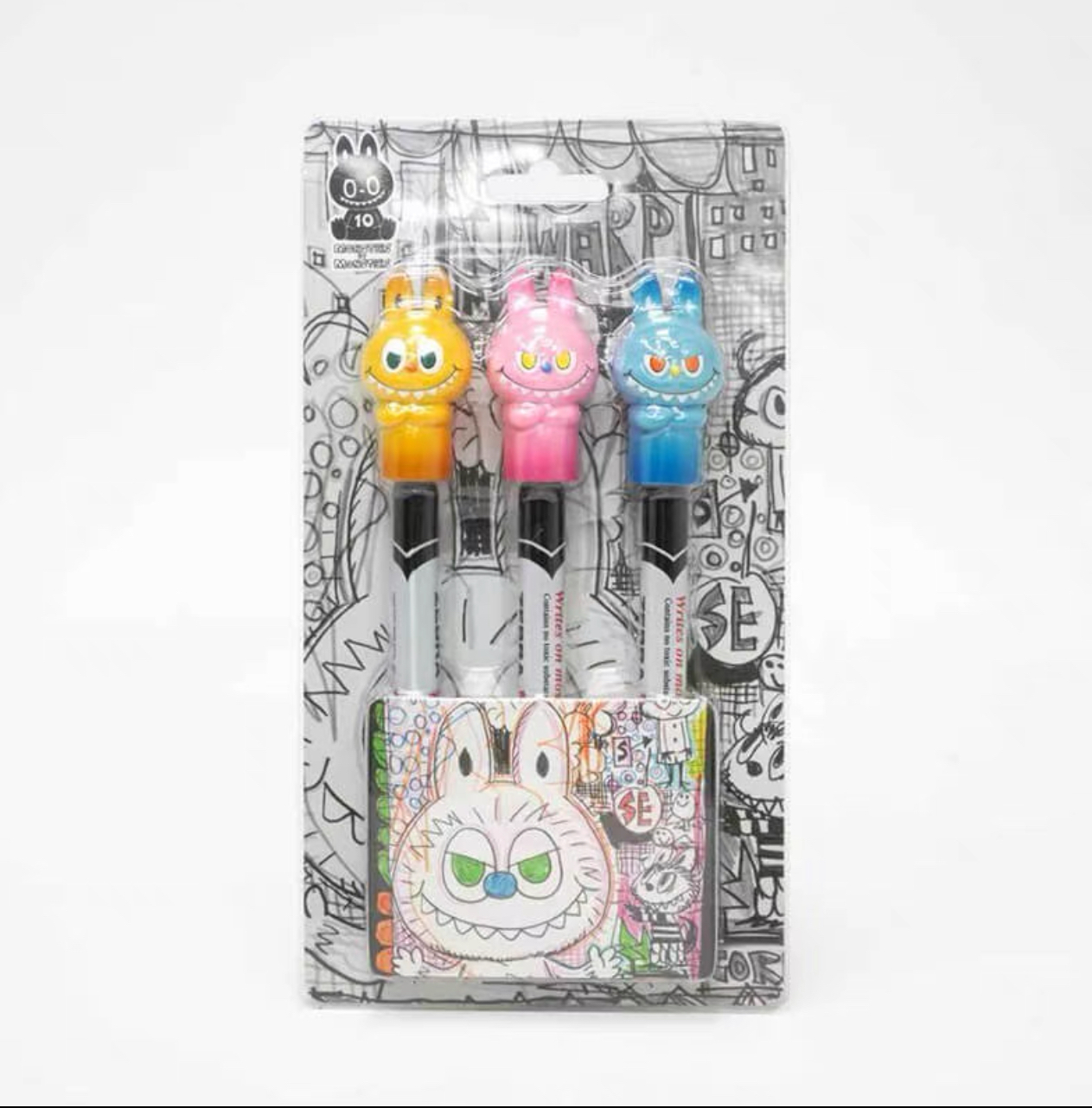 展會限定 THE MONSTERS十週年馬克筆套裝三支裝