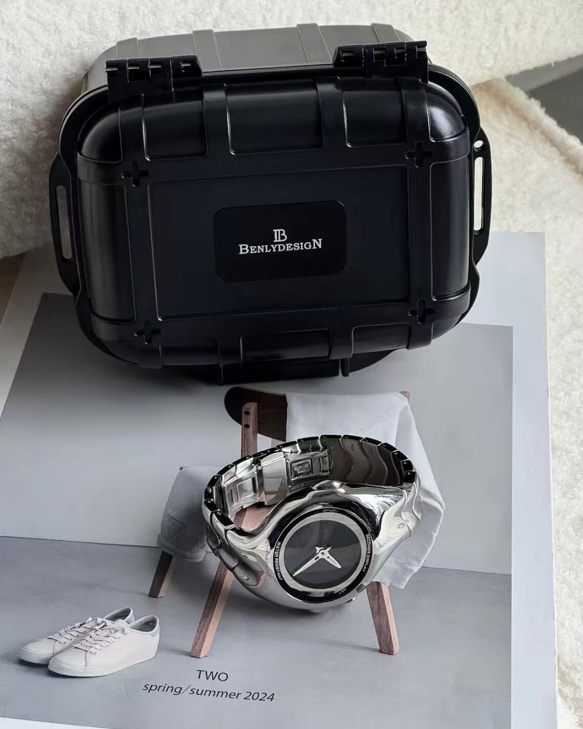 IB Benlydesign 金屬 異型 未來 科技感 手錶