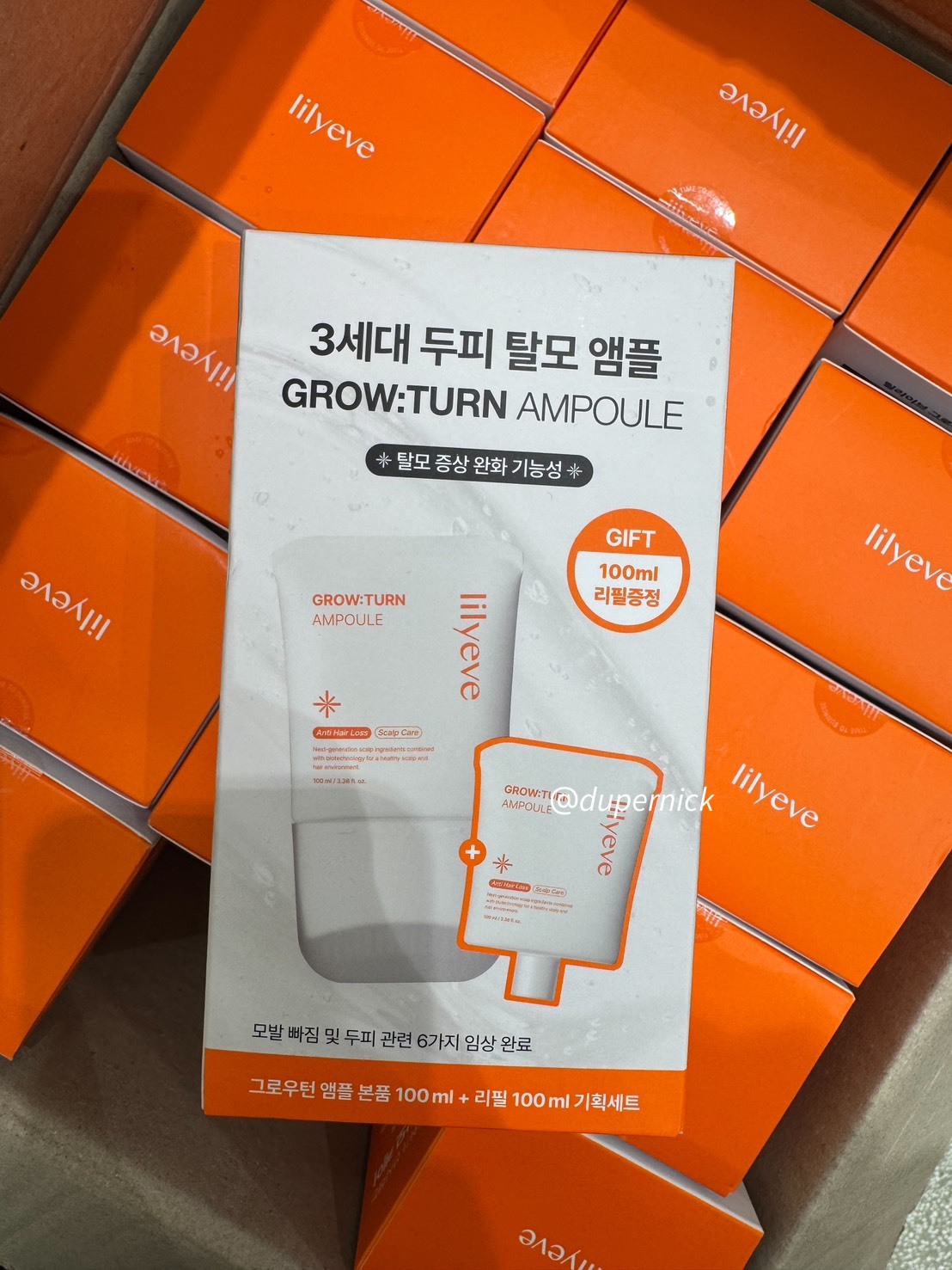 韓國Lilyeve外泌體頭皮精華 1+1優惠組