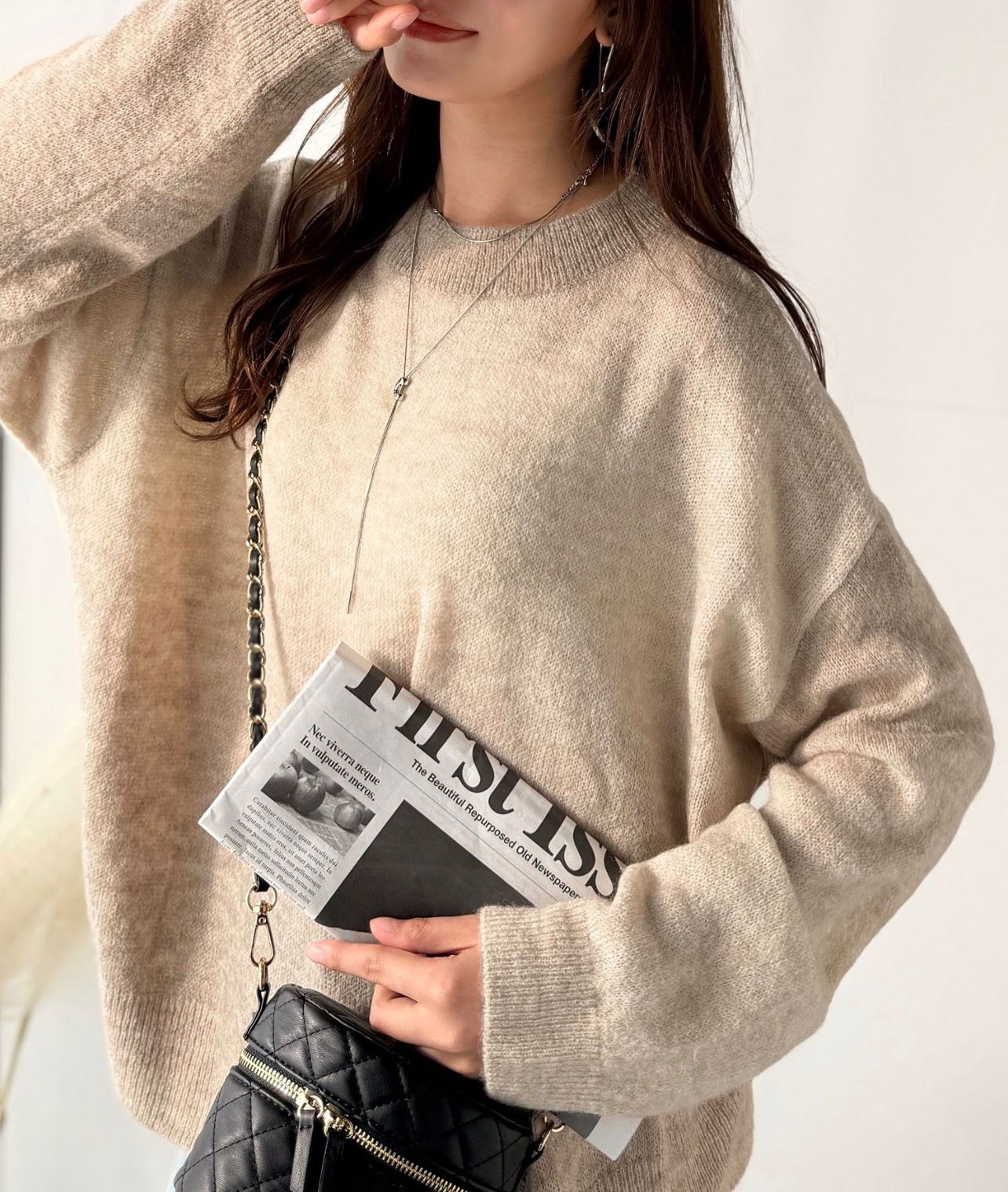 【預購】JN101305 JaVa 漸層網眼針織上衣