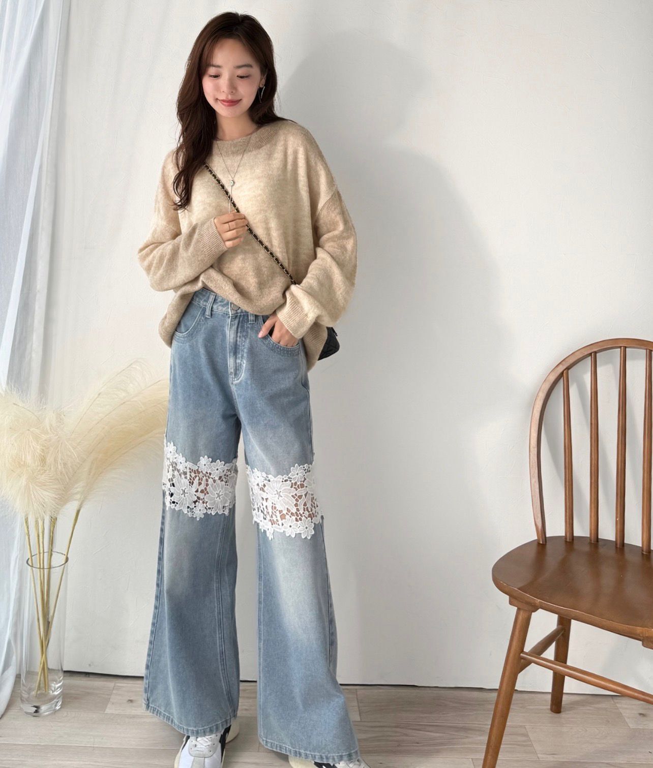 【預購】JN101305 JaVa 漸層網眼針織上衣