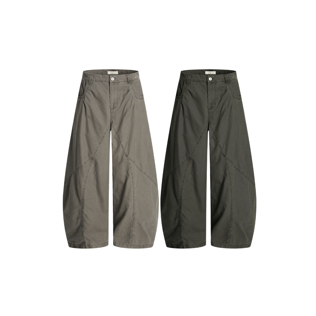OurPick Tailored Scimitar Pants 剪裁拼接彎刀褲 2色