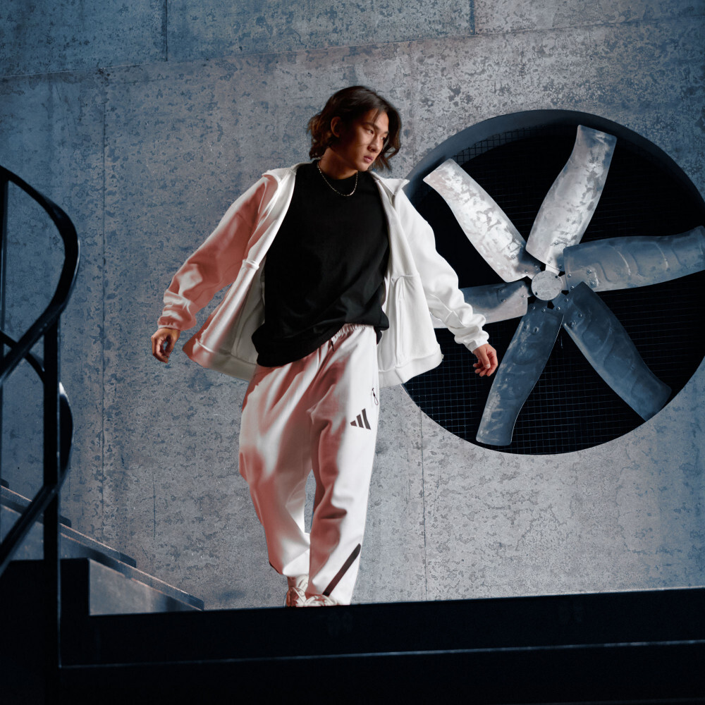 男女款 ADIDAS M Z.N.E. PT 白色 黑色 抽繩 縮口 棉褲 長褲【JF2449/JD9599】