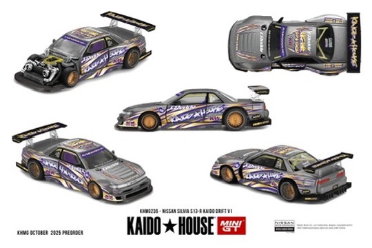 預訂 Pre Order - Kaido House Nissan Silvia S13-R KAIDO DRIFT V1