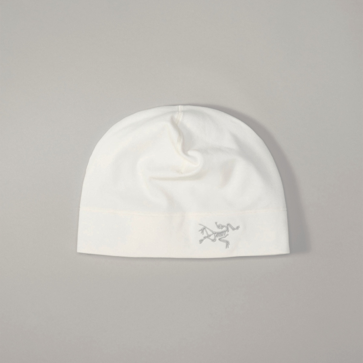 Arc'teryx Rho 刷毛保暖帽 絹絲白