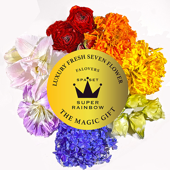 瑰麗七色 •鮮花• 沐浴裝1盒7包