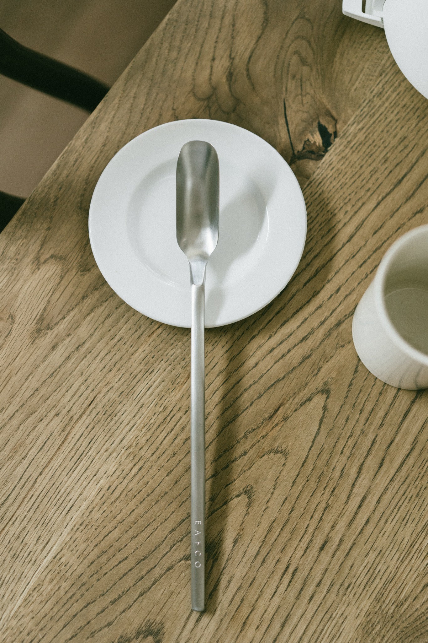 吉川金屬YOSHIKAWA日本製EATOCO 18-8不鏽鋼長柄小長勺／量勺匙／攪拌勺