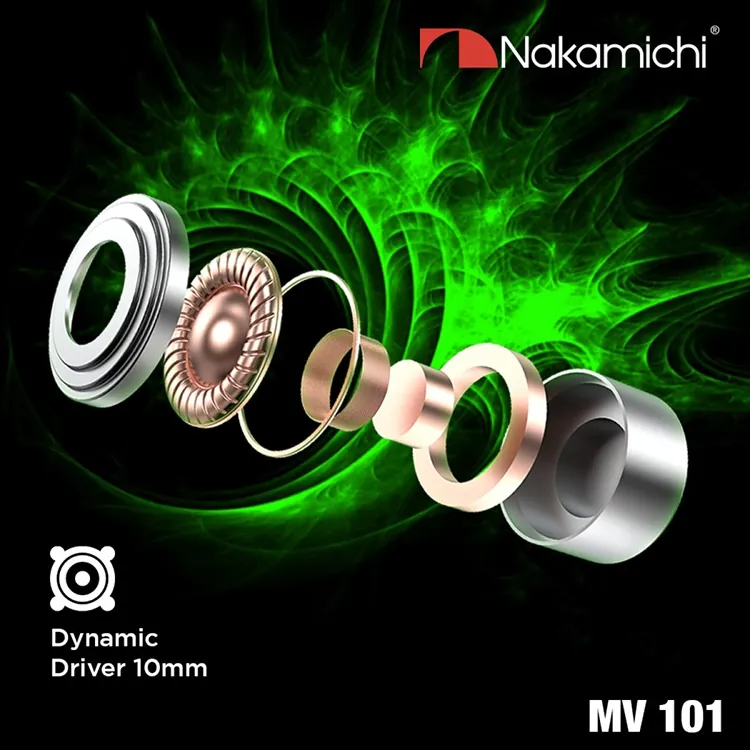 NAKAMICHI NAKAMICHI MV101 BK 動圈 高清 入耳式耳機 第 6 張圖片｜三峽錄音 / 音響
