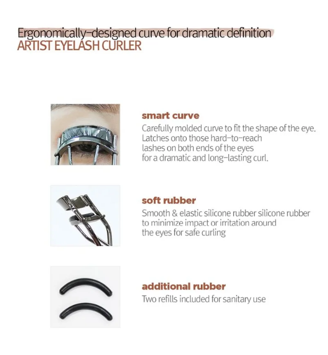 韓國代購 Too Cool For School Artist Eyelash Curler 睫毛夾