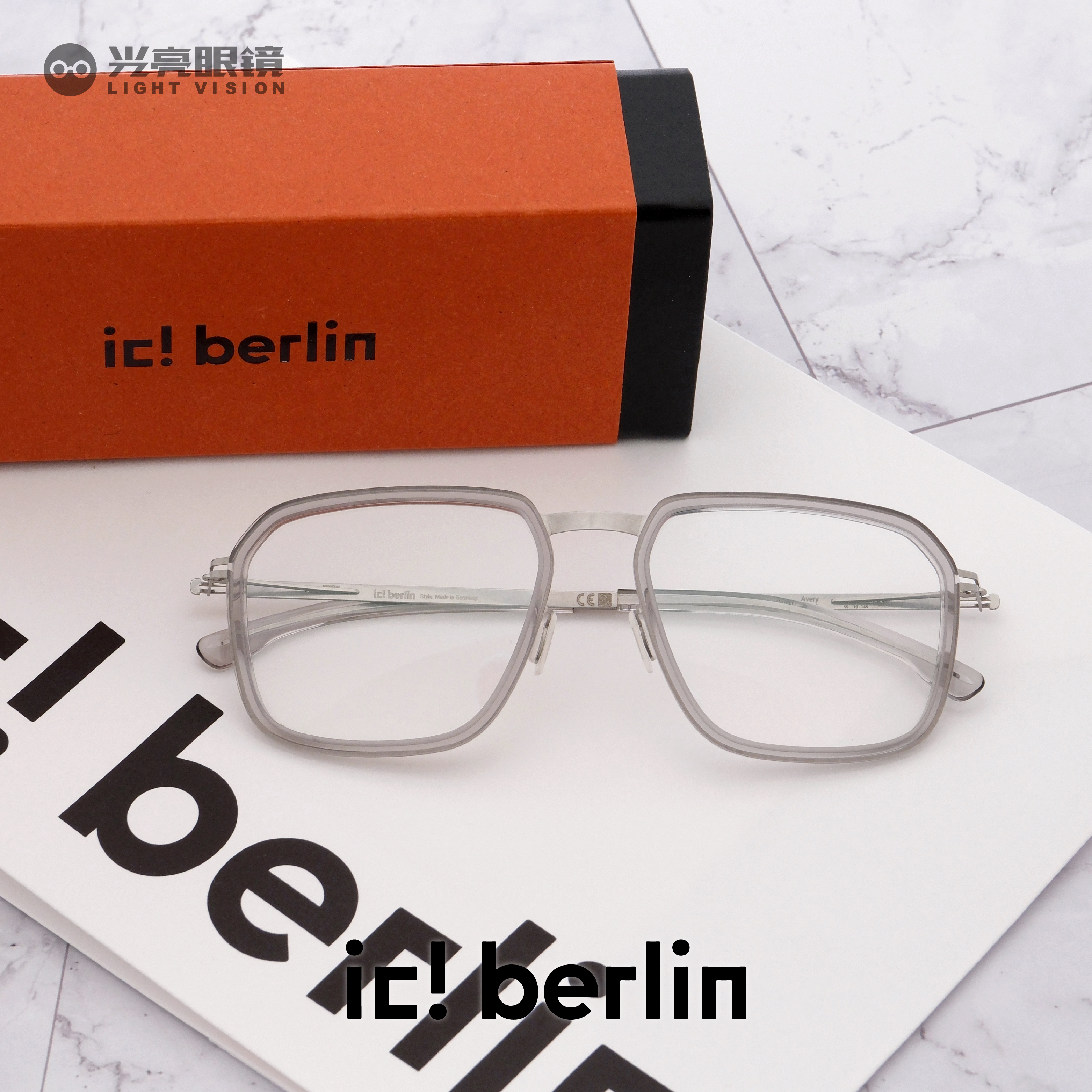 ic! berlin - Avery 527／ROUGH SKY GREY