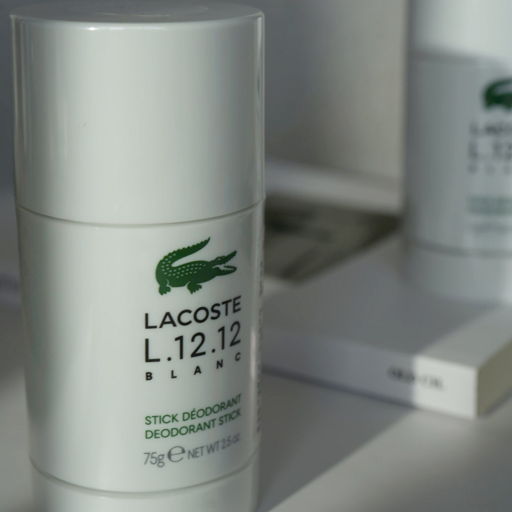 LACOSTE 經典純白淡香水體香膏 75g