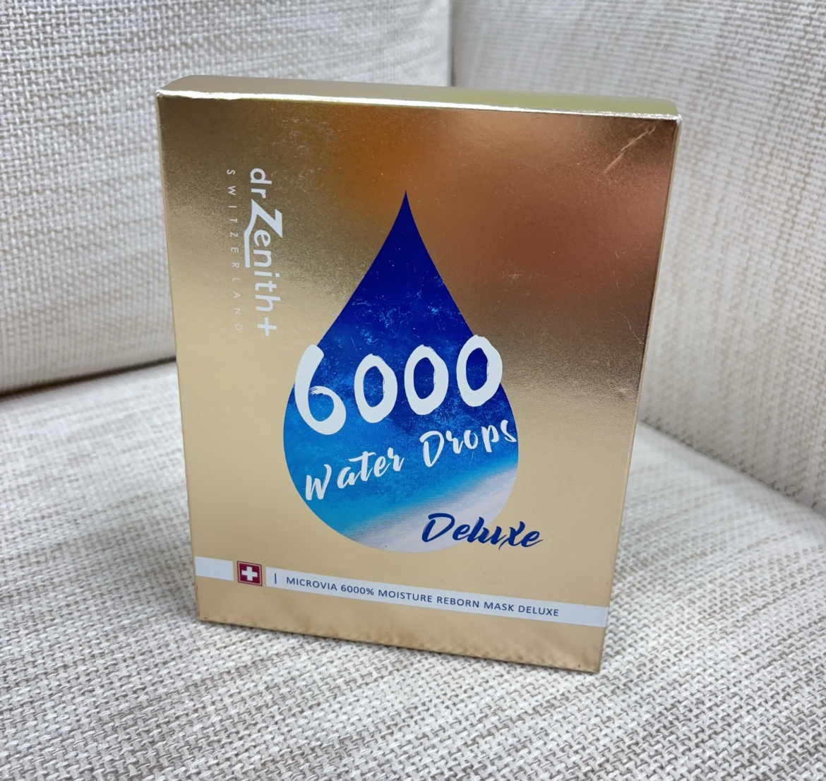 13/10 Dr. Zenith Microvia Moisture Reborn Mask Deluxe 微導6000%水滴復活面膜（每盒10片）