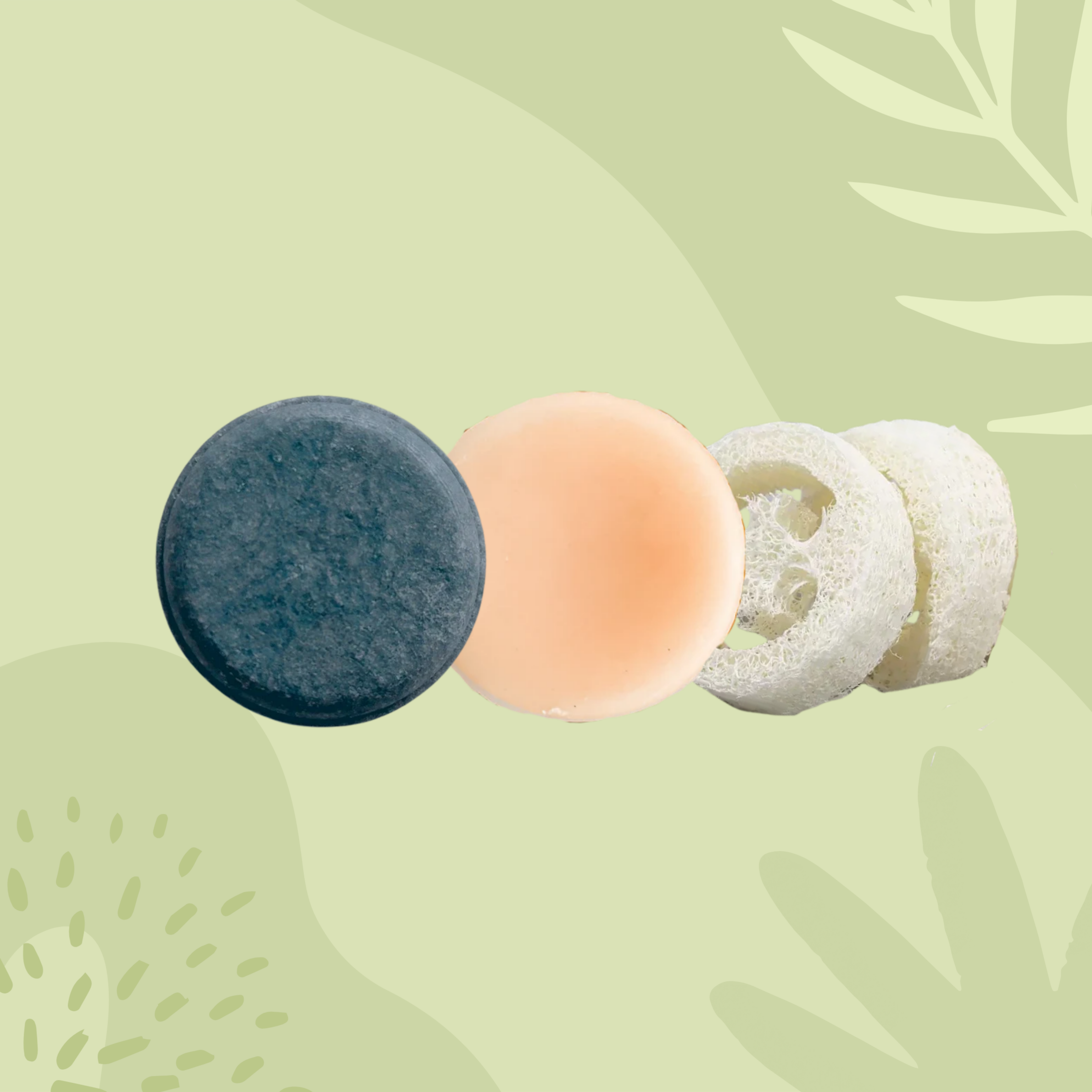 【優惠組合】島女洗髮x不廢護髮（贈絲瓜絡皂盤*2）