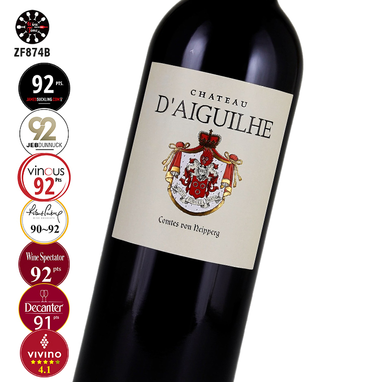 Chateau D'aiguilhe 2016 Castillon區之最 ｜名莊「嘉菲貓」同一家族