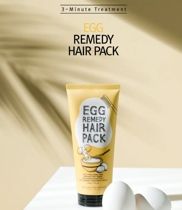 韓國代購 Too Cool For School 白滑雞蛋護髮膜 200g