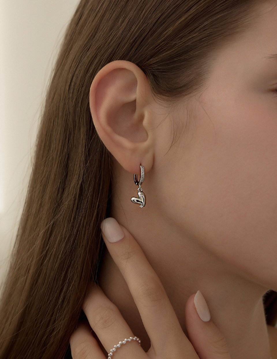 心願高掛。針式耳環