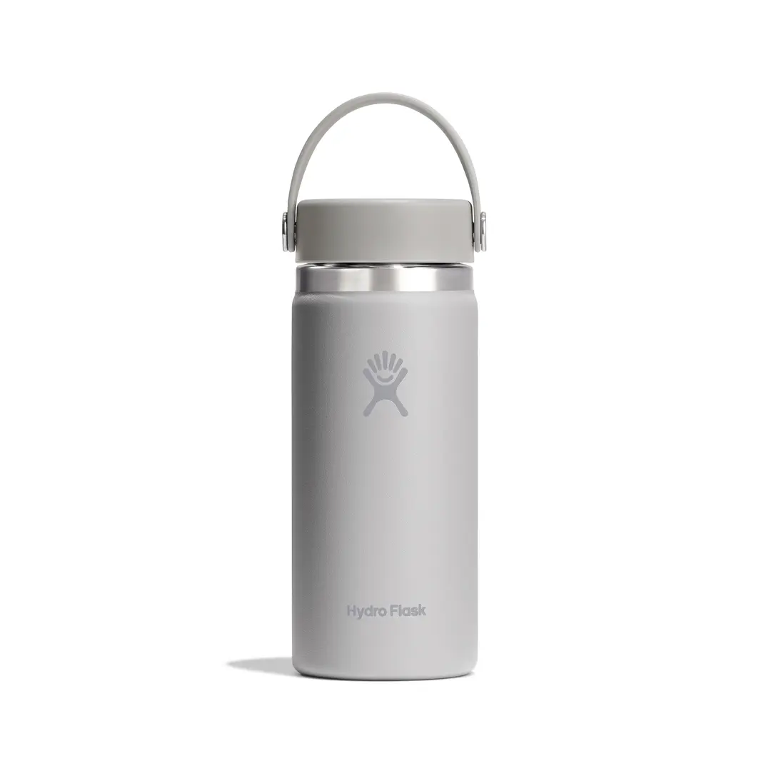Hydro flask 美國 寬口真空保溫鋼瓶 16oz/473ml (粉灰色) 52HFW16CTS035