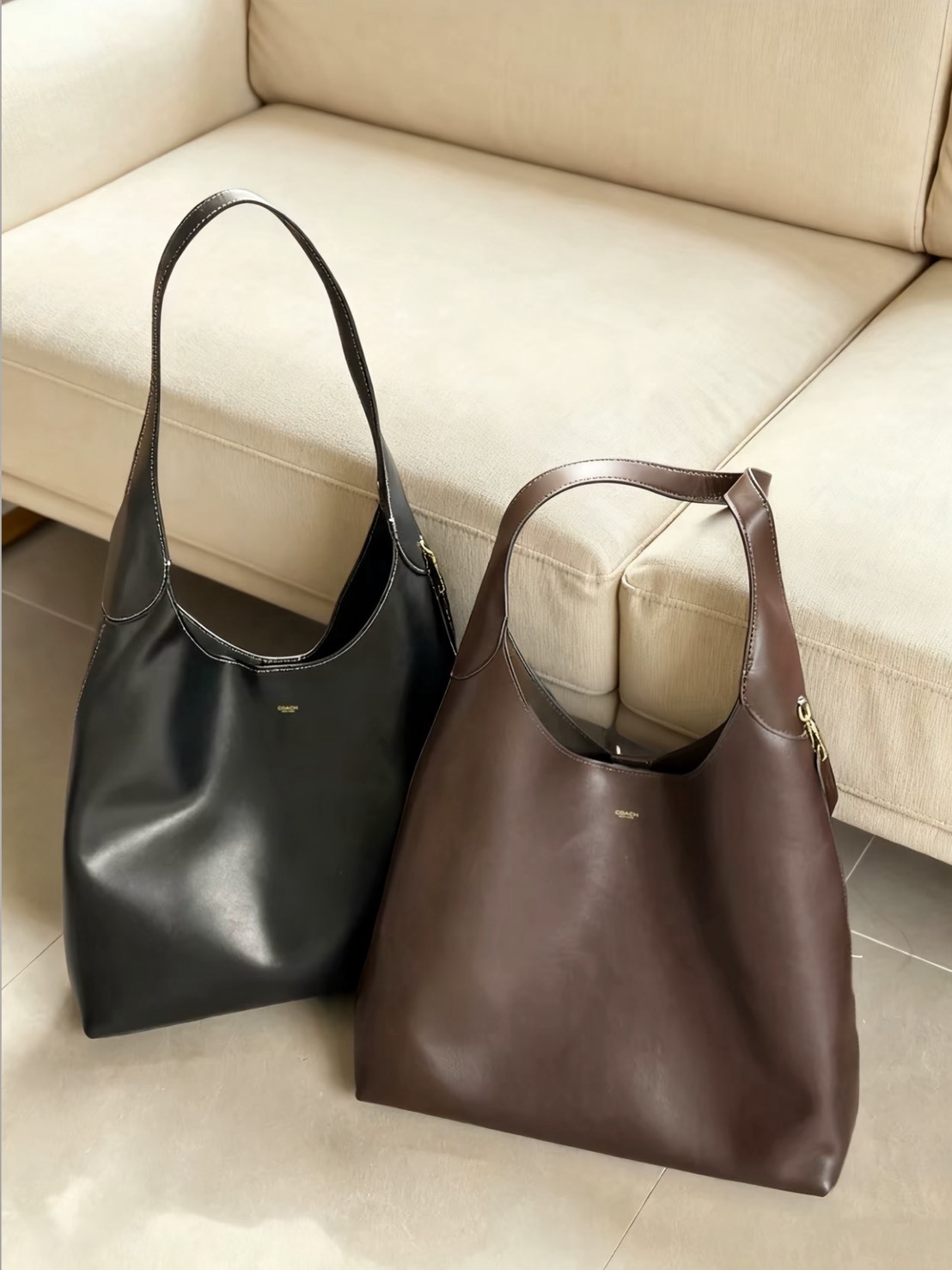 BROOKLYN 28 皮革 單肩 托特包