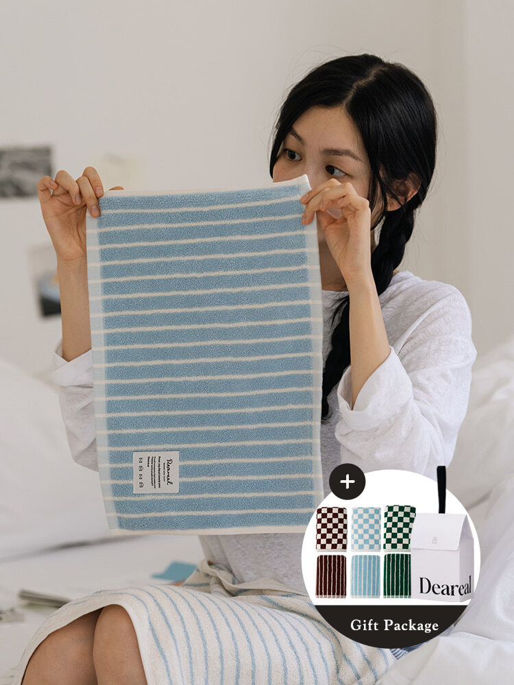 DEAREAL ｜韓國製抗菌手巾（40×30cm）｜3色