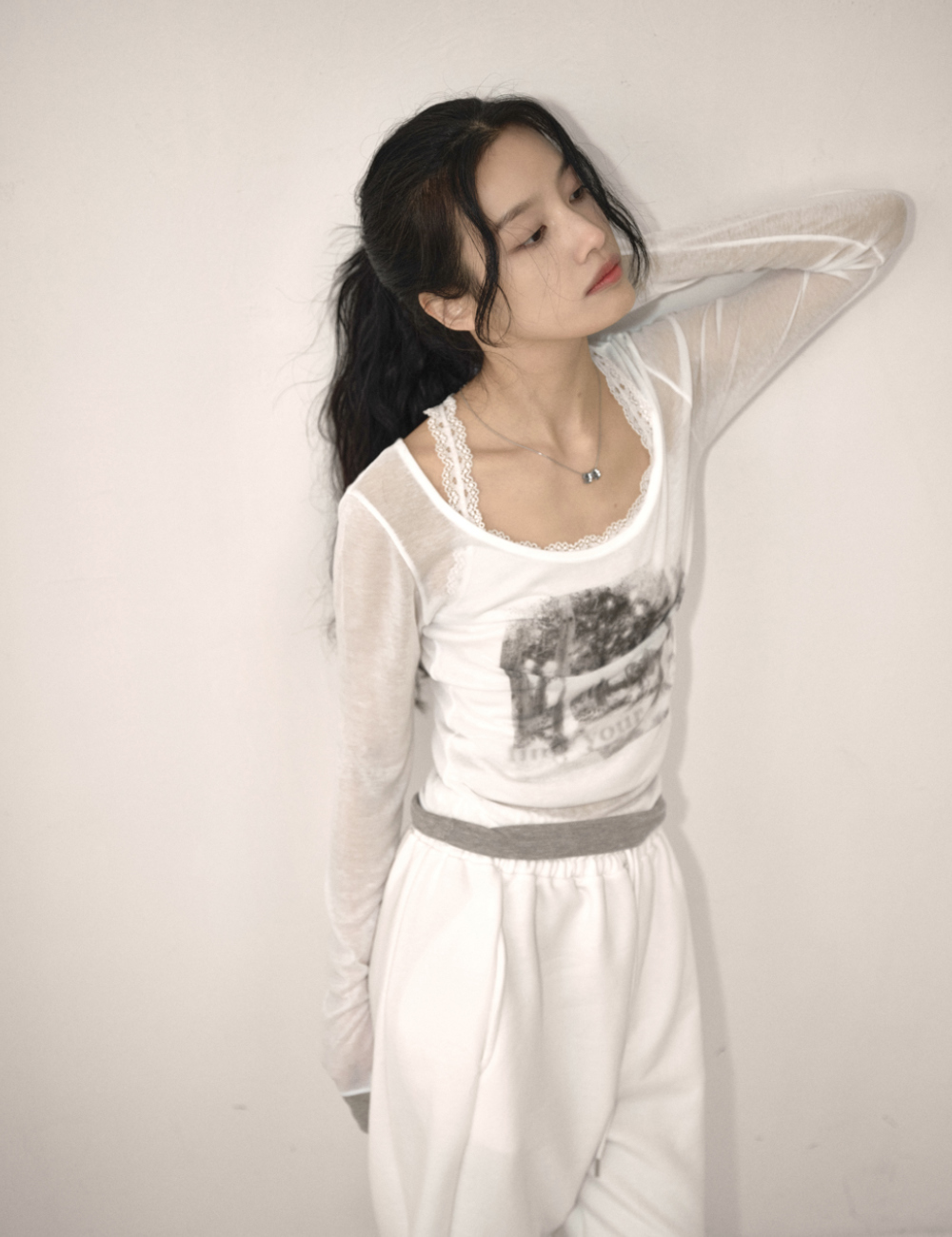 【代購】ASON 森林印花 透膚薄長袖