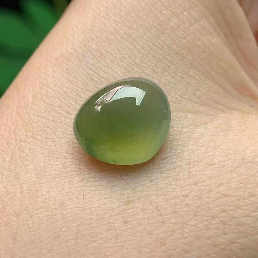 923361 翡翠黃翡愛心