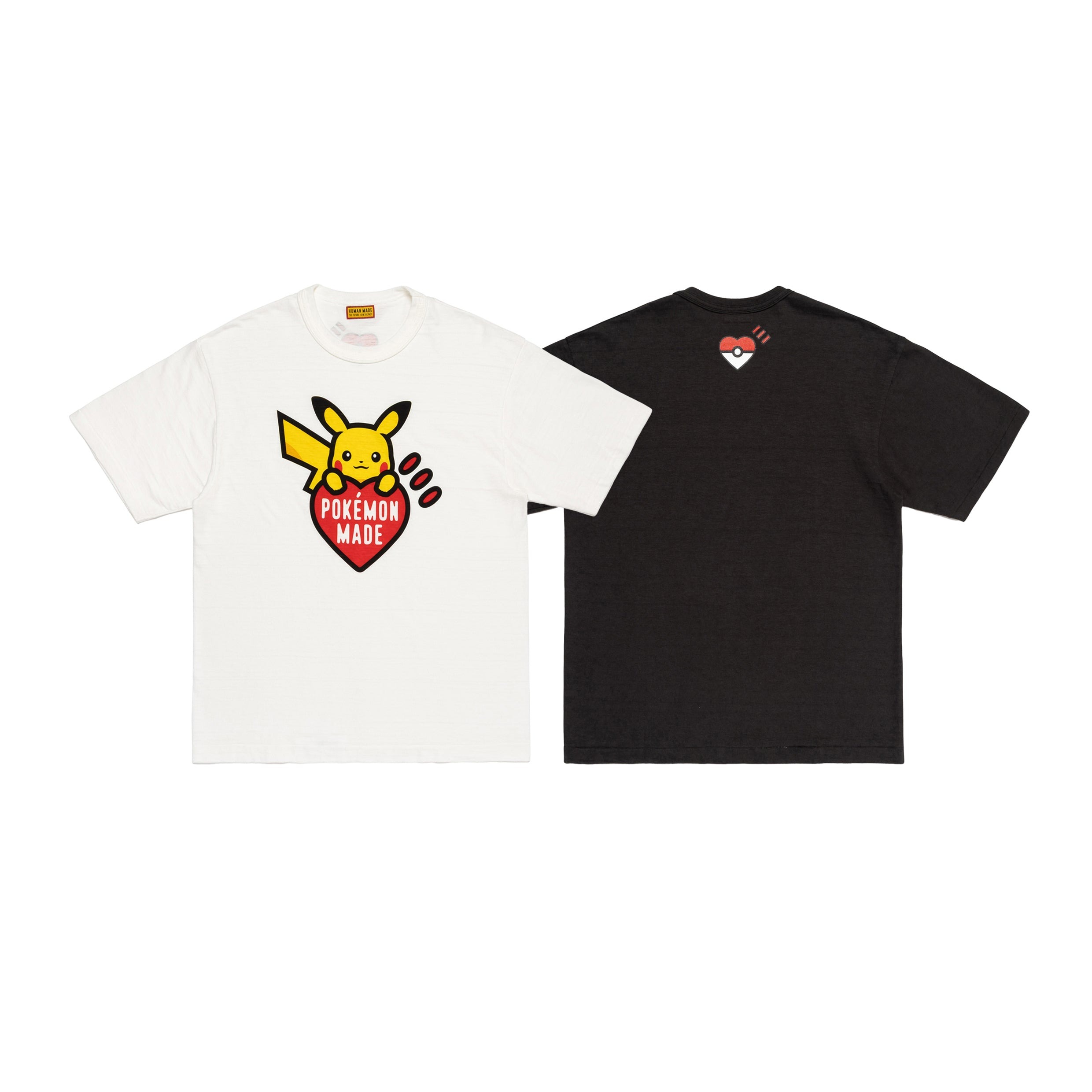 2025AW HUMAN MADE POKEMON MADE GRAPHIC T-SHIRT 寶可夢 聯名 皮卡丘 愛心 短T 現貨