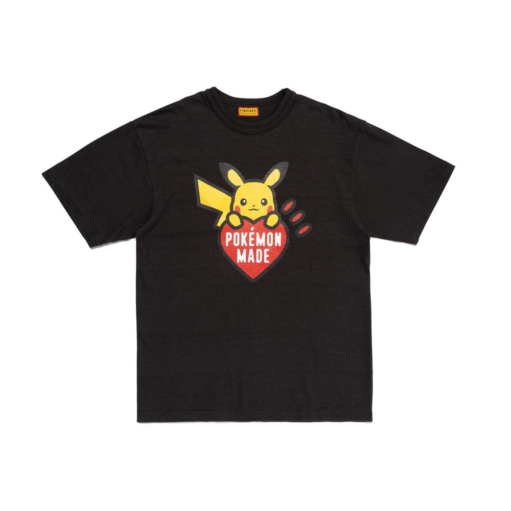 2025AW HUMAN MADE POKEMON MADE GRAPHIC T-SHIRT 寶可夢 聯名 皮卡丘 愛心 短T 現貨