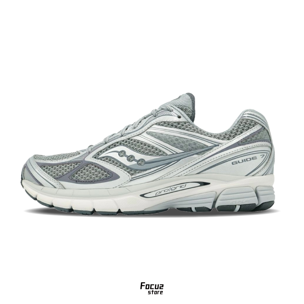 【Focus Store】現貨秒發 Saucony ProGrid Guide 7 "Grey Silver" 灰銀 SA70936-12