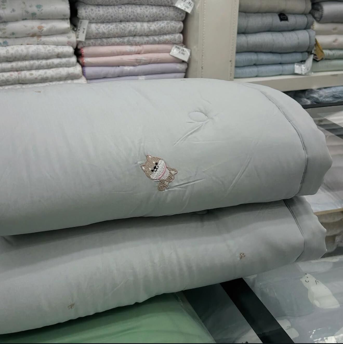 【直播】LL101434 柴犬款四季被 (100%天絲)