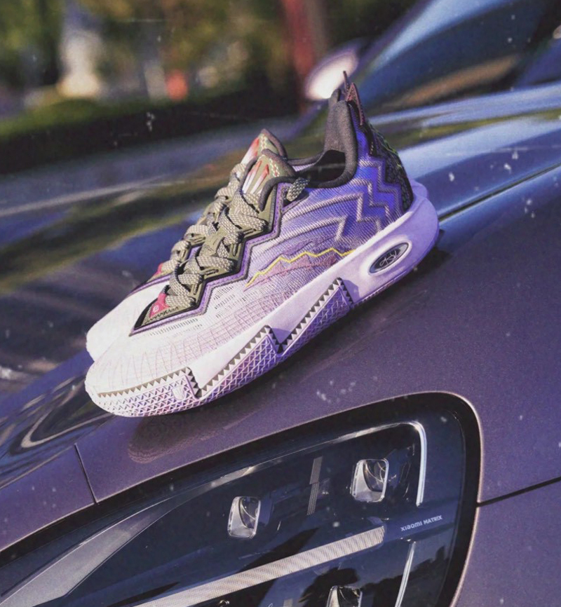 <連線代購商品>ANTA KAI 2 'Remember' 銘記 紫色 實戰鞋 籃球鞋【112541111-3】歐文2