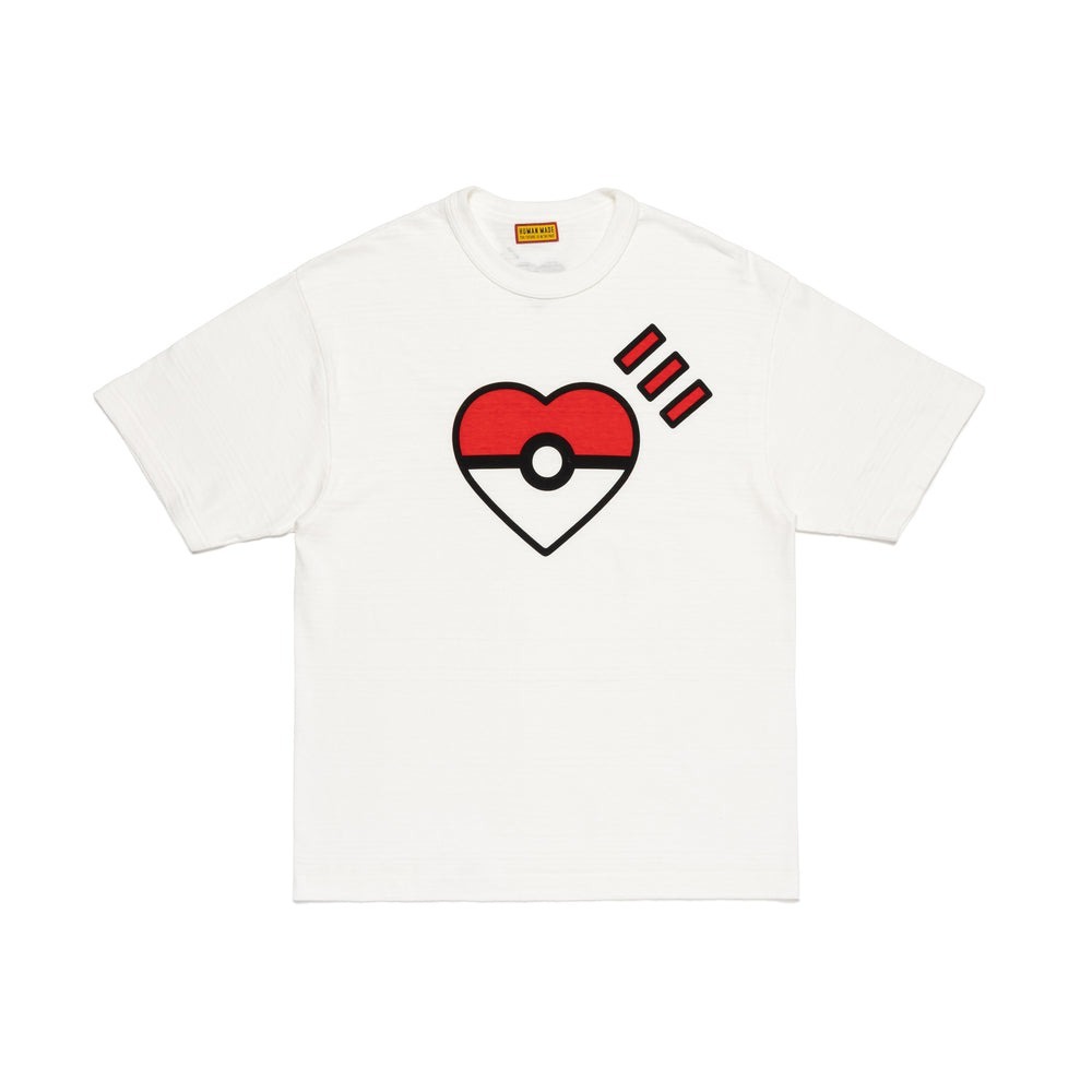 2025AW HUMAN MADE POKEMON MADE GRAPHIC T-SHIRT 寶可夢 聯名 精靈球 寶貝球 愛心 短T 現貨 XX30TE014