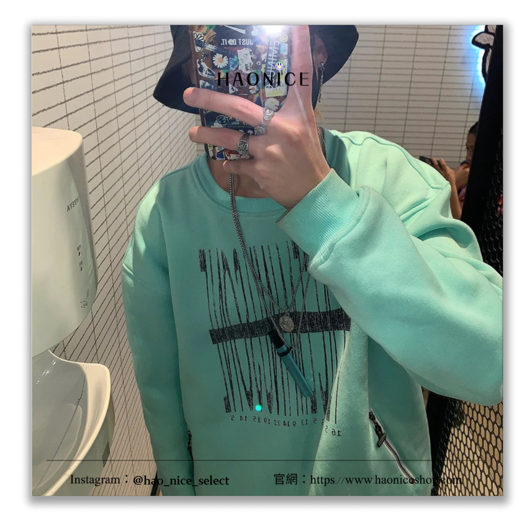 【HAO NICE 】100%韓國正品🇰🇷 PEACEMINUSONE大學T 權志龍GD同款PMO綠色長袖 大學T💚