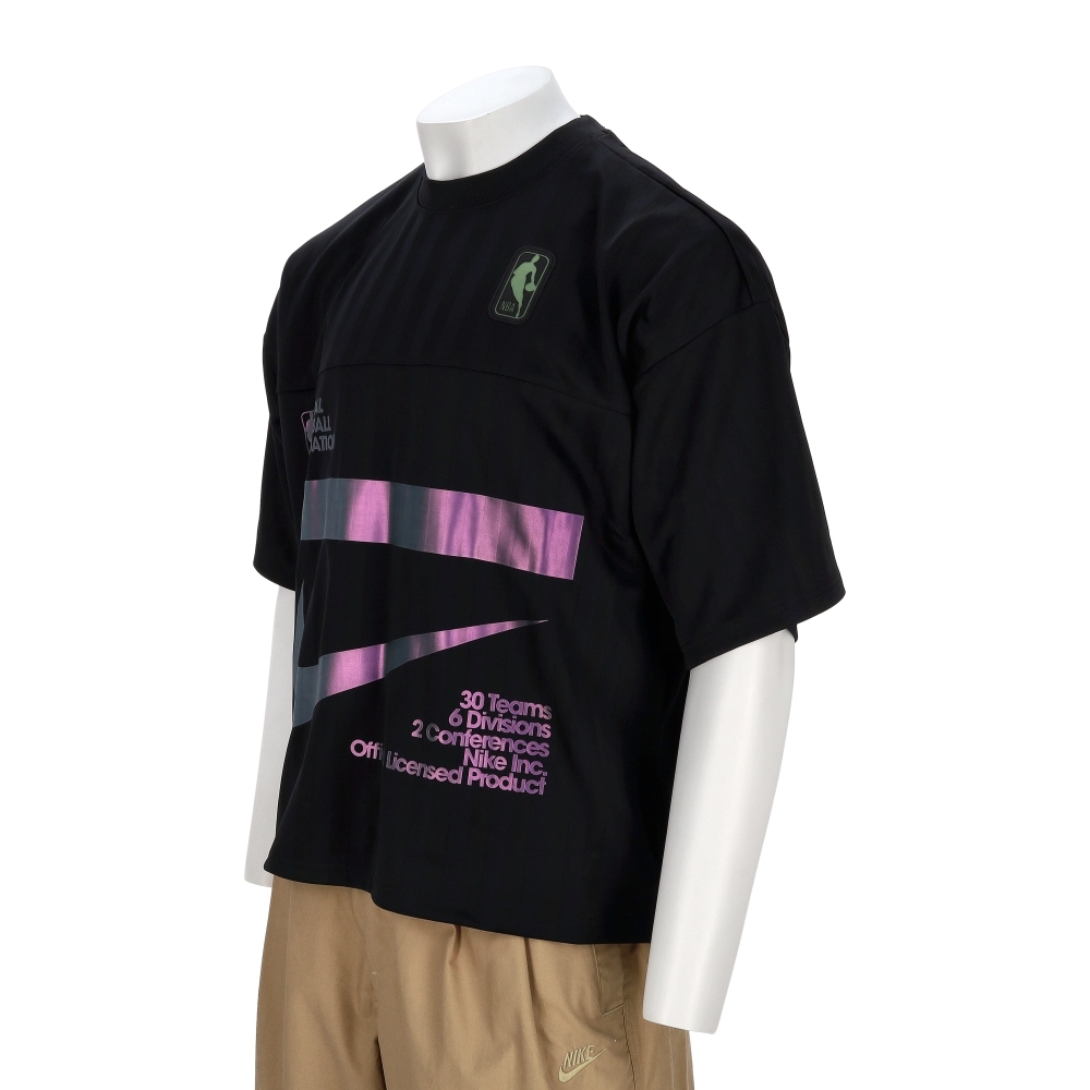 Nike N31 U Trend Ss Top 男款 黑色 NBA 寬鬆 休閒 運動 短袖 HM6327-010