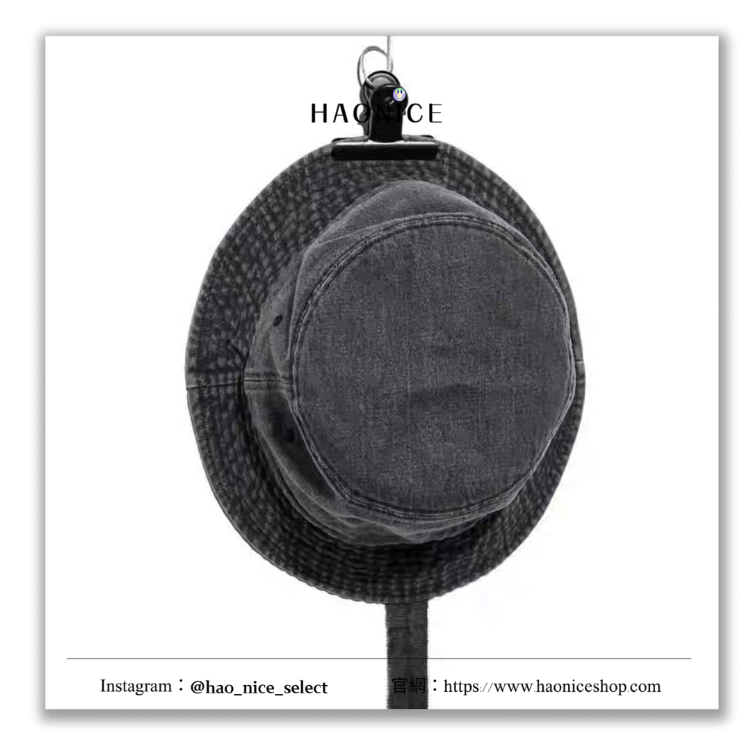 【HAO NICE 】100%韓國正品🇰🇷 peaceminusone盆帽權志龍GD同款PMO牛仔腰果花漁夫帽🖤