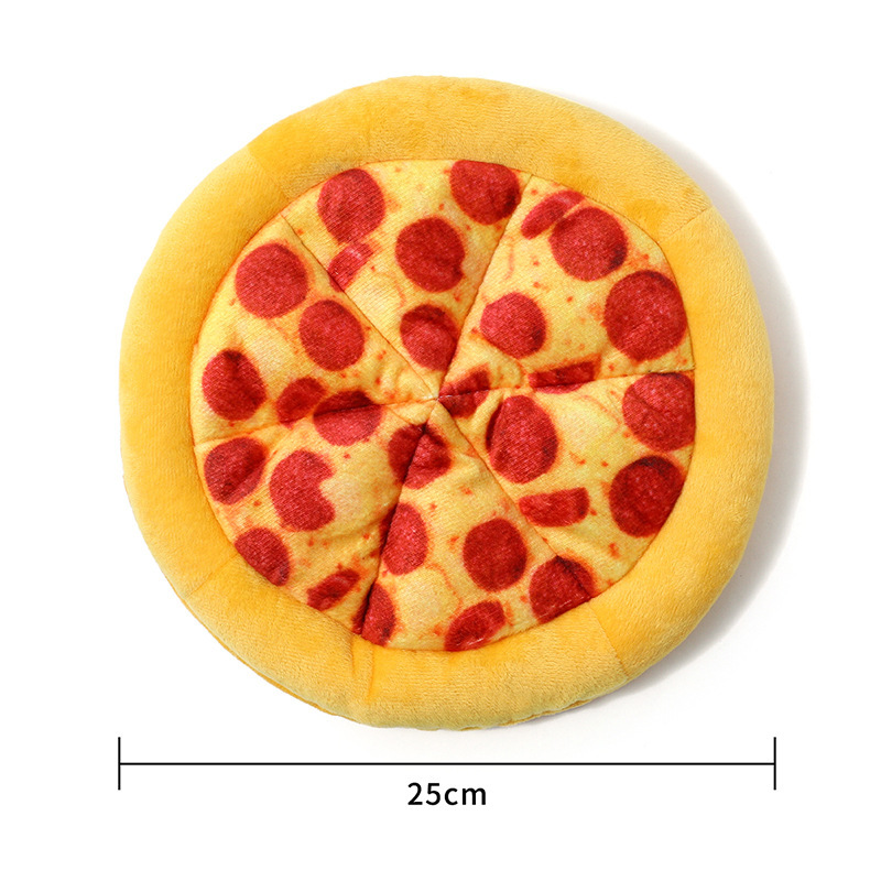 寵物玩具🌟超大PIZZA🌟直徑25公分🌟解壓玩具