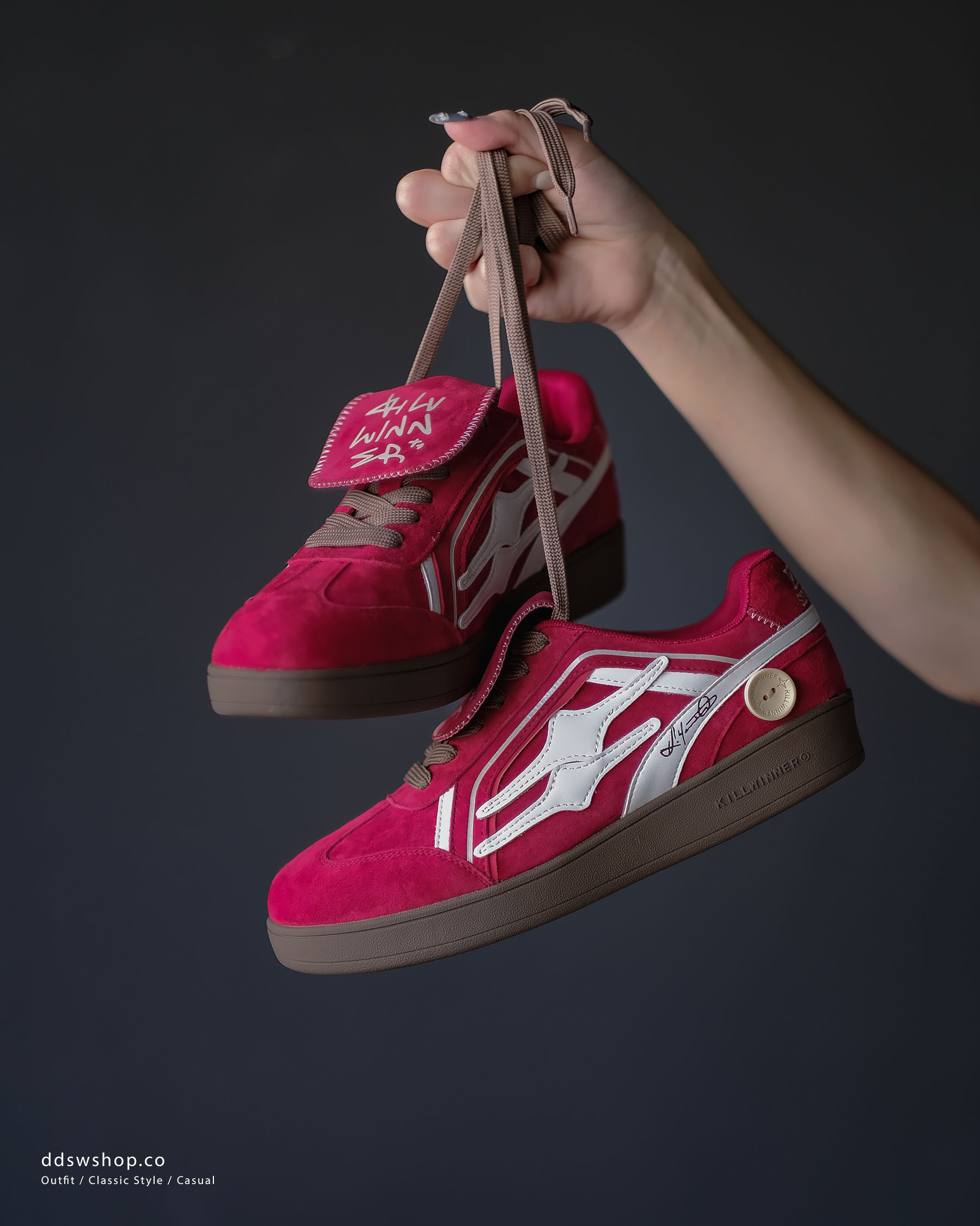 "代購" KILLWINNER 德訓鞋 焦糖底 麂皮材質