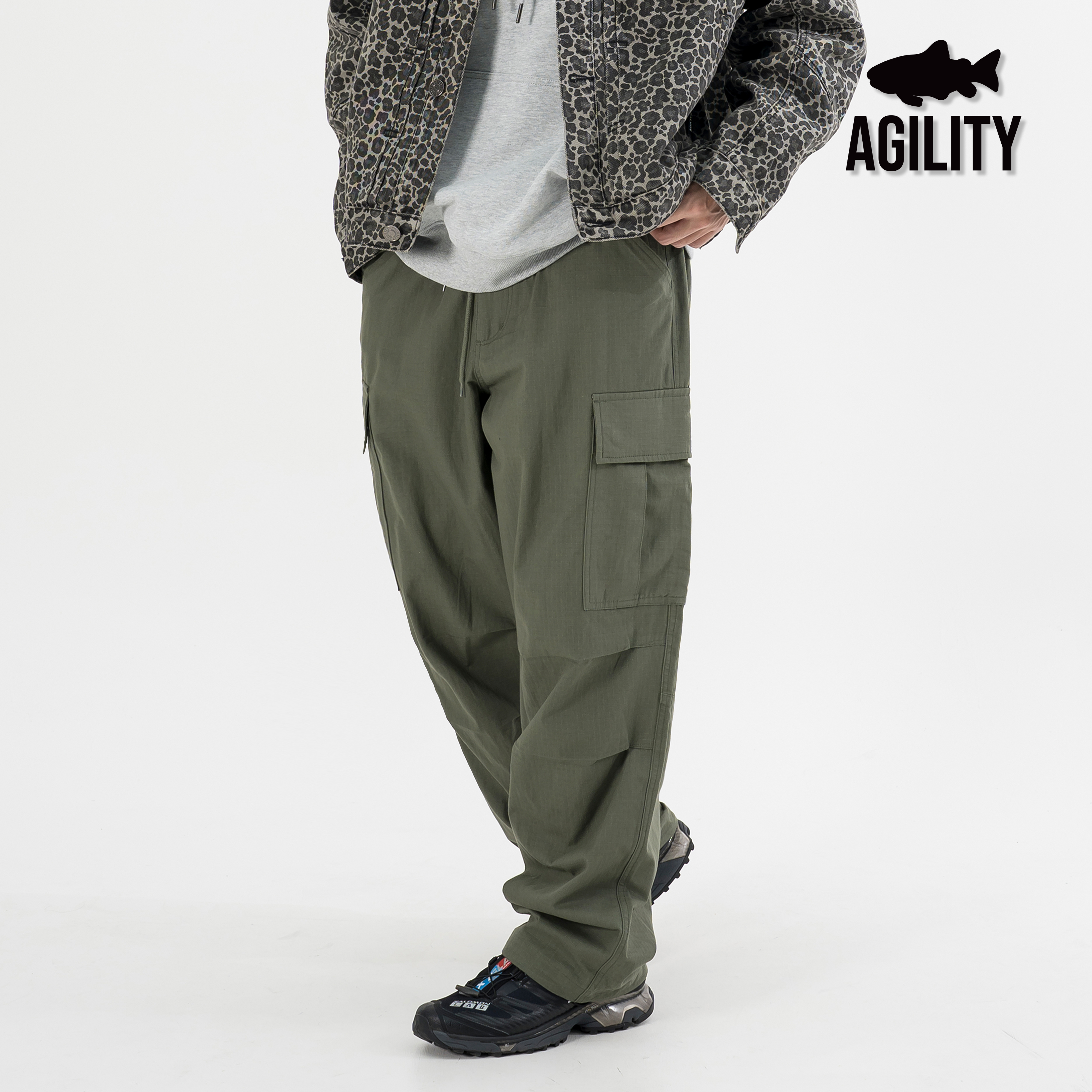 AGILITY Ripstop Cargo Pants 抗撕裂布料 六口袋長褲 [A6-P]