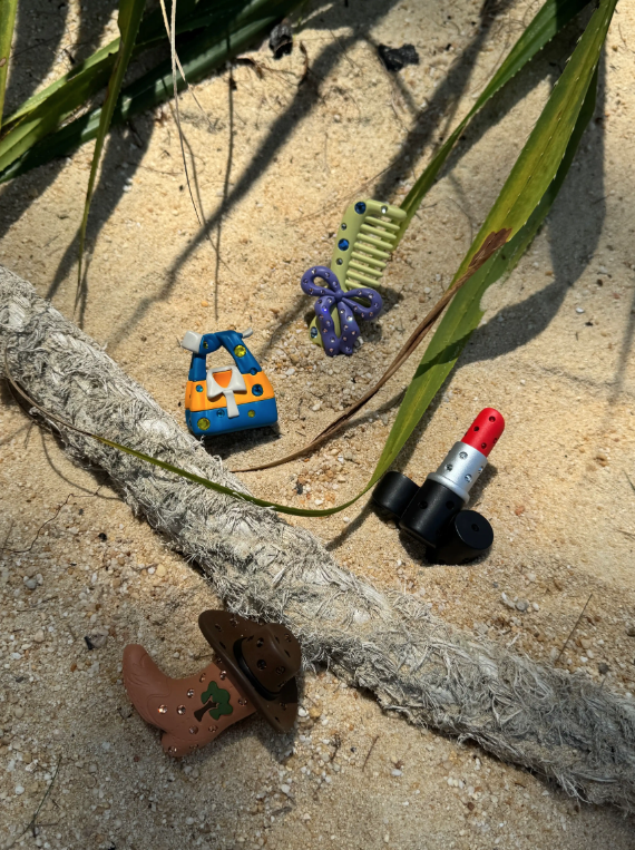 EMOSALAD 3D列印表情包亮鑽口紅戒指