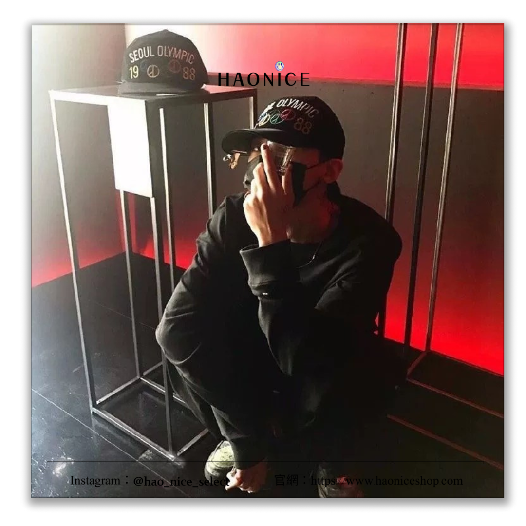 【HAO NICE 】100%韓國正品🇰🇷  PEACEMINUSONE 權志龍GD同款袖口刺繡pmo長袖 素面大學T