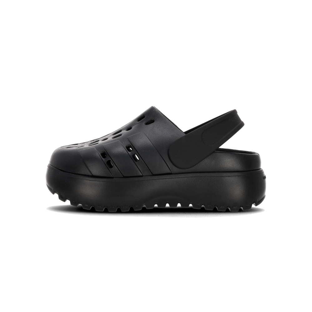 Adidas Adilette Clog Platform 女鞋 黑色 厚底 增高 透氣 防滑 拖鞋 JP9577