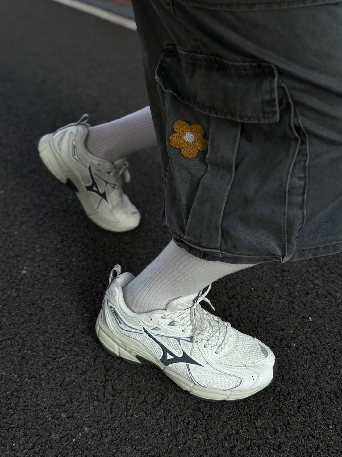 MIZUNO SPEED 10S 美津濃 白灰