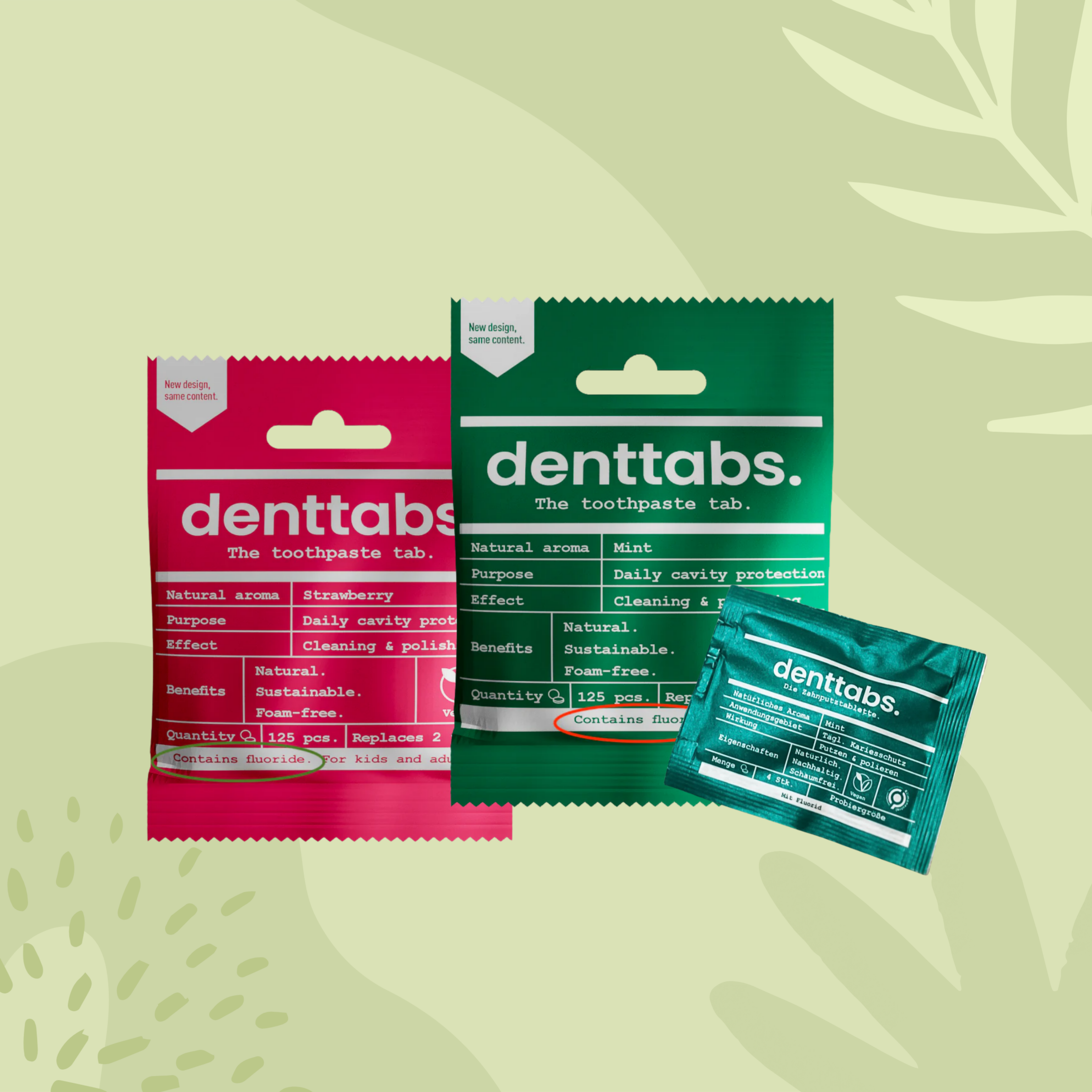 【優惠組合】牙膏錠雙口味組合（贈4錠入）