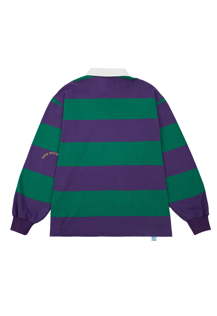 【車庫服飾】ofcoursewhynot Lucky-vicky collared L/S t-shirt