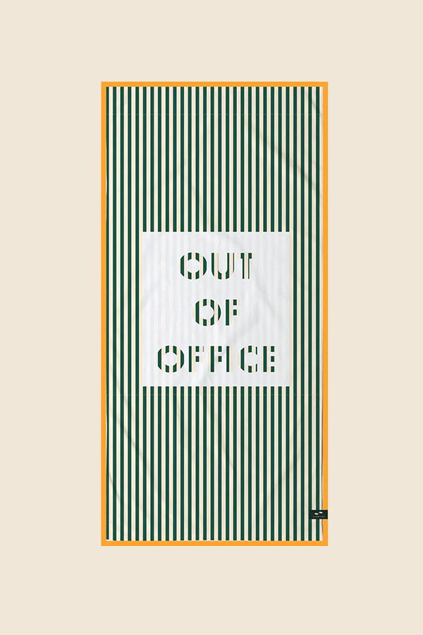 SLOWTIDE -OUT OF OFFICE 毛巾