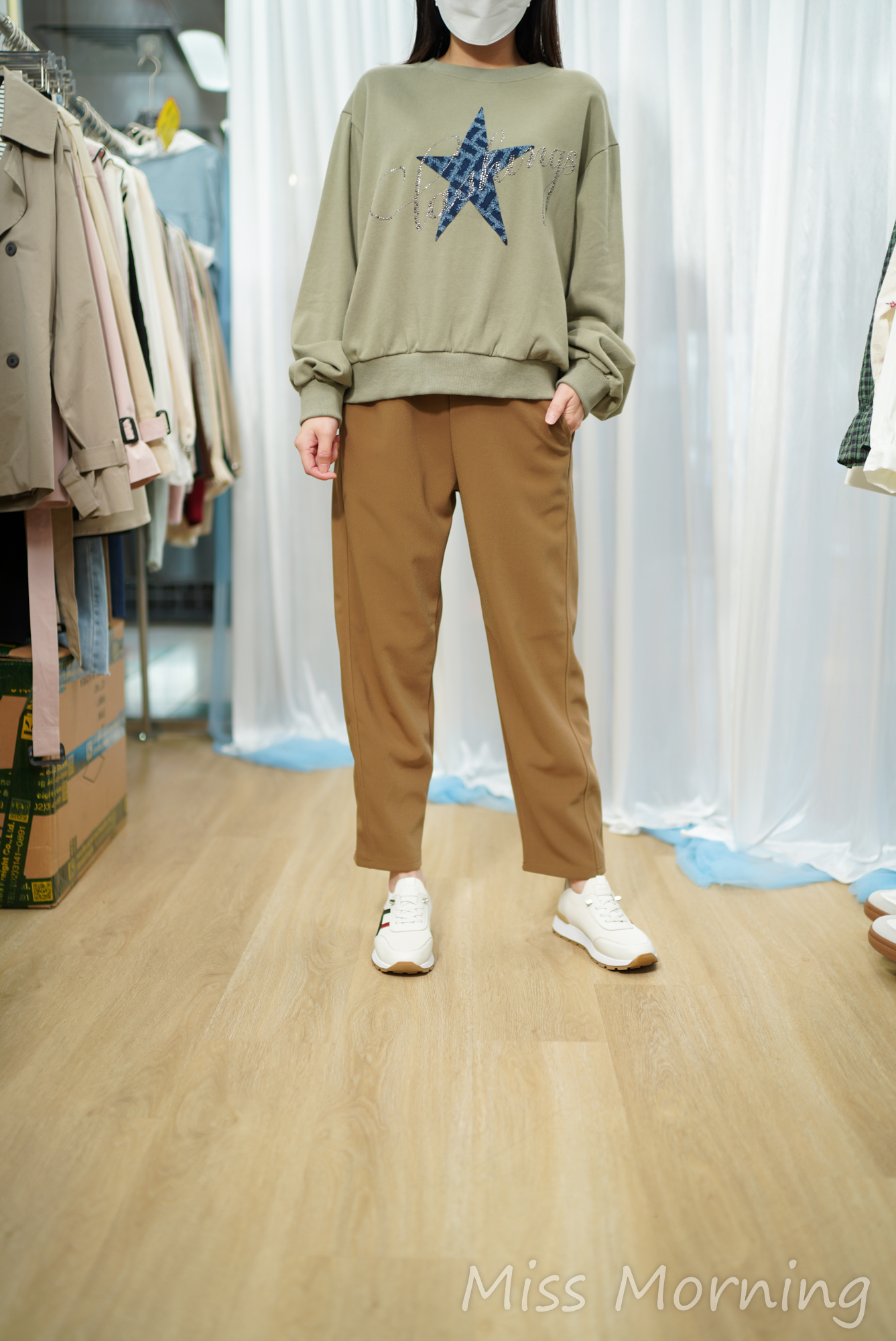 星星圖案款上衣(14850)