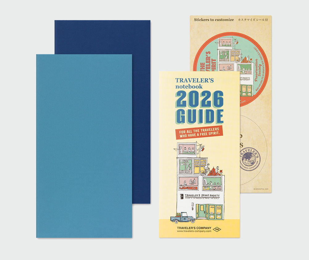 TN 2026 週間手帳 Traveler's Notebook 旅人筆記本