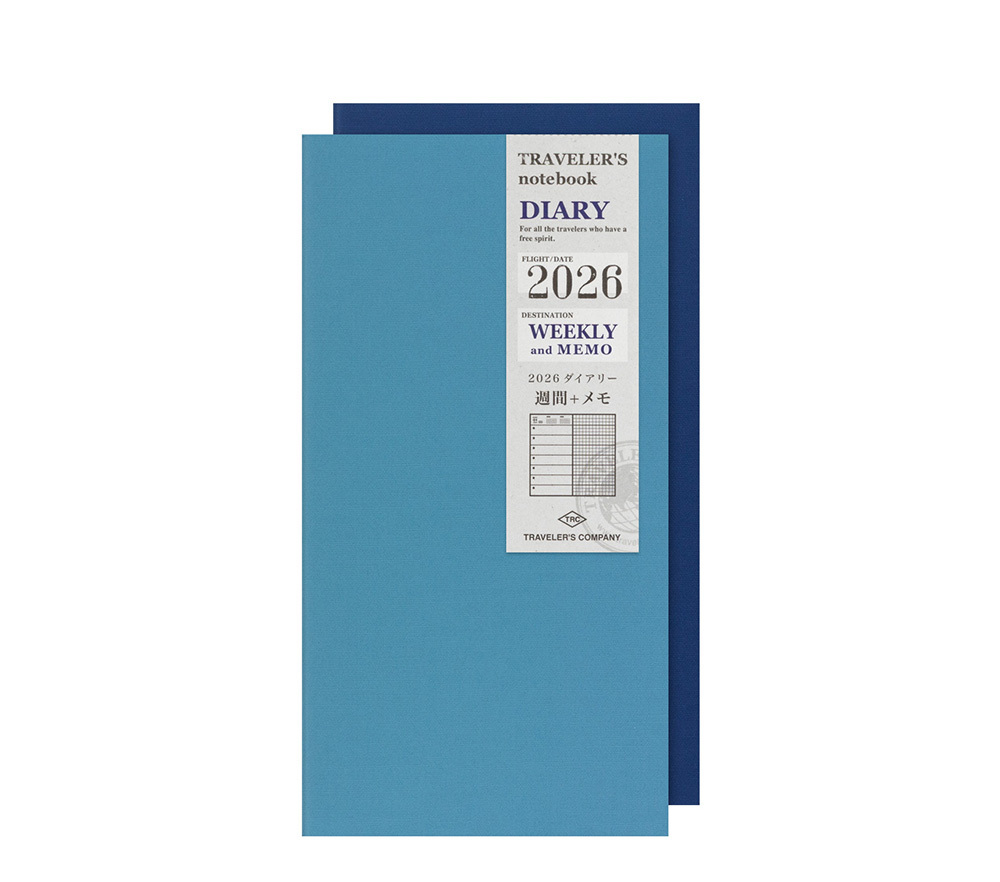 TN 2026 週間手帳 Traveler's Notebook 旅人筆記本