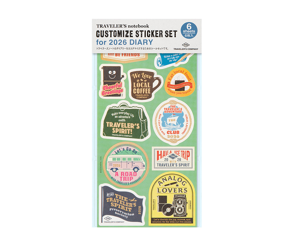 TN 2026 限定貼紙包