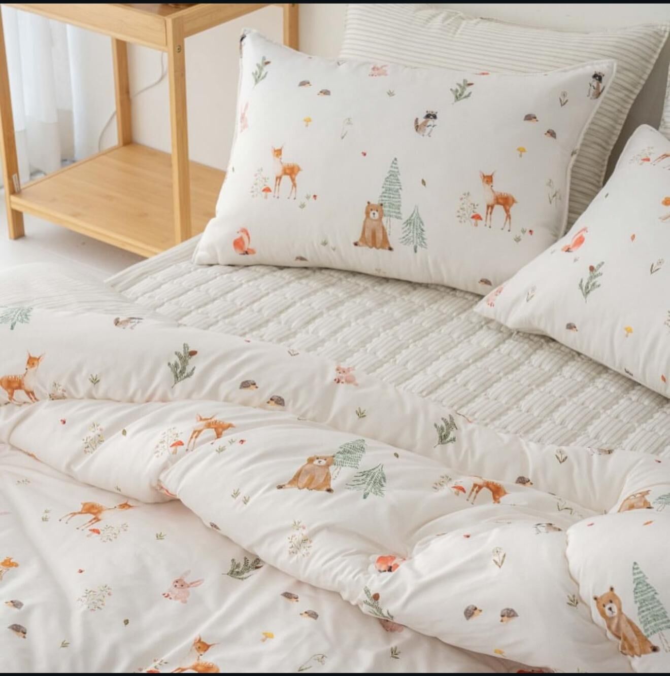 【直播】LL101445 熊仔小鹿四季厚被 (100%機能布料/100%天絲)